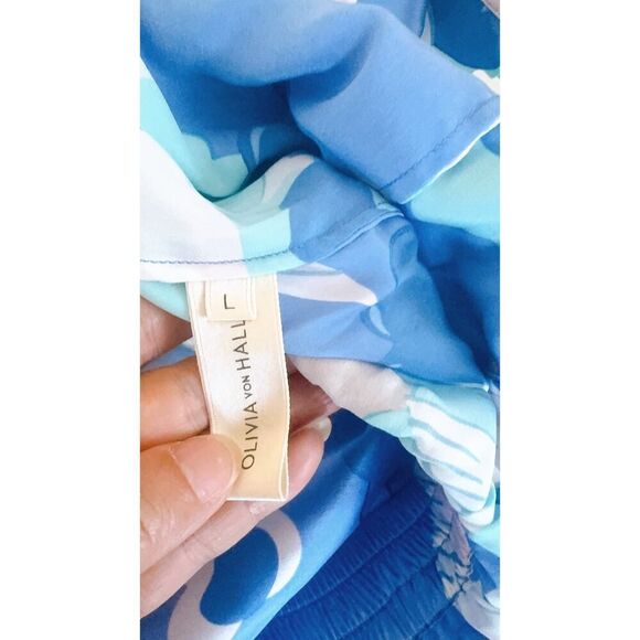 OLIVIA VON HALLE Alba Juliette Silk Pajama Set Large - Picture 8 of 9